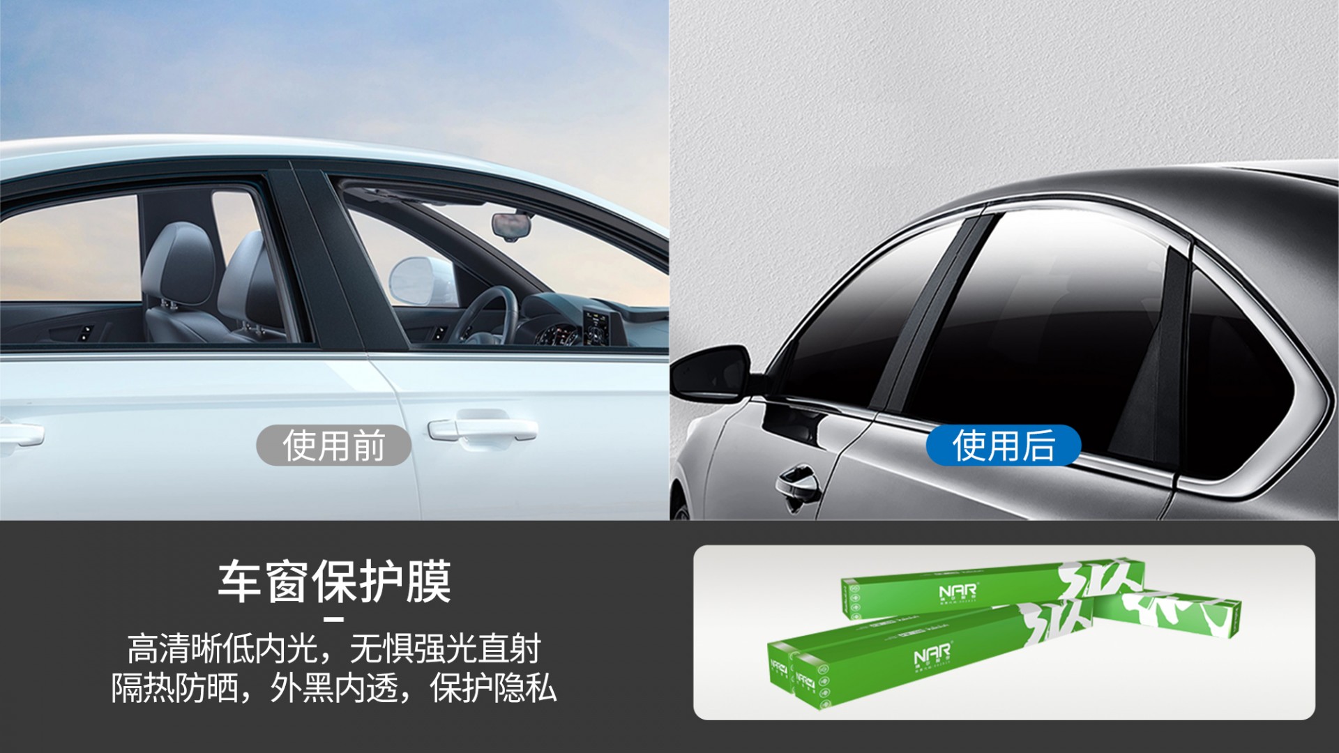 怎么購(gòu)買(mǎi)汽車(chē)膜？納爾PPF安全防護(hù)全能套裝太香了